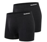 Winthome Mirco Modal Mens Underwear Trunks, Super Breathable and Soft Mens Boxer Multipack of 2, Comfortable Covered Waistband, No Itchy Labels Underpants
