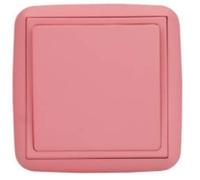 wintop DIY Colorful 27 Styles Wifi Smart Switch, 16A 1 Gang 1 Way Work With Alexa (63LT Color Pink)