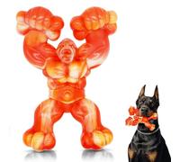 WinTour Dog Chew Toys for Large Dogs - Interactive, Tough, Aggressive Chewers - Bacon Flavored