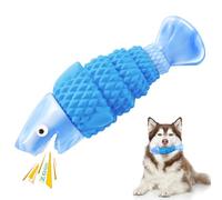 WinTour Tough Dog Toys, Dog Chew Toys for Aggressive Chewers | Durable Tough Chew Bone for Boredom, Squeaky Dog Bone for Medium & Large Breeds, Easy to Clean, Bacon Flavor