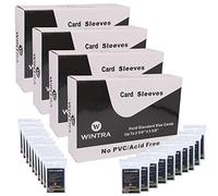 WINTRA 2000 Count Penny Card Sleeves, 2-5/8 x 3-5/8'' Soft Protective Inner Sleeves,Ultra Clear Baseball Card Protectors