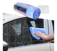 WINUERK Premium Shammy Cloth for Car Drying, 26""x17"" Super Absorbent Reusable Chamois Towel for Car, Reusable Scratch-Free Car Drying Towel, Universal Car Cleaning Supplies for Most Cars, Sky Blue
