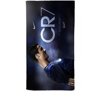 WINUO Les Stars du Football Cristiano Ronaldo Beach Towels Bath Towel Beach Towel Microfibre Towels, Sand and Quick-Drying Teenagers (A, 40 x 80 cm)