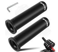 WINUSD 2Pcs Nylon Olympic Adapter Sleeve 8- Converts 1" Standard Weight Plate Posts to 2- Olympic Weight Plate PostsIncludes Removable end Cap and Allen Key