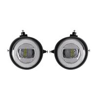 WINVOX Fog Light Assembly For Mazda RX-8 For CX-5 CX-7 CX-8 For CX-9 For MX-5 2 3 6 2004-2017 Daytime Running Lights 12V Angel Eyes Fog Lamps Front Fog Lamp(LED White)