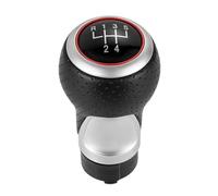 WINVOX for A4 B6 B7 B8 A6 S4 8K A5 8T Q5 8R S 12mm 5/6 Speed Gear Shift Knob Lever Stick Gear Shift Knob Lever(Red 5 -R13524)