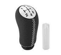 WINVOX for Laguna for Megane 2 for Clio 3 for Scenic 2 5 Speed Gear Shift Knob Stick Head Shifter Lever Handle Gear Shift Knob Lever(Chrome White line)