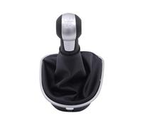 WINVOX for Seat for Leon MK2 1P 05-12 for Altea XL 04-12 for Toledo MK3 04-09 Car Gear Stick Shift Knob with Leather Boot Gear Shift Knob Lever(5 Speed)