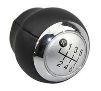 WINVOX for Toyota for Corolla for RAV4 for Avensis for Yaris for Verso for Auris for Aygo 5/6 Speed Car Gear Shift Knob Gear Shift Knob Lever(Silver 6)
