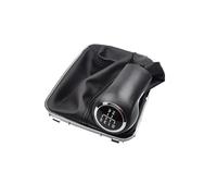WINVOX for Vauxhall for Zafira B 2005-2014 Gaiter Boot Cover Case Dustproof Accessories 5/6 Speed Manual Gear Shift Knob Gear Shift Knob Lever(5 Speed-Set)