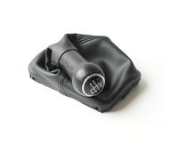 WINVOX for VW for Beetle 1998-2010 5-Speed Gear Shift Knob Leather Boot Replacement Automatic Transmission Shift Gear Shift Knob Lever(5 Black)
