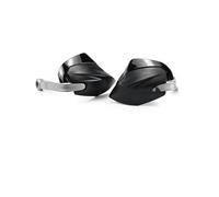 WINVOX Handguards for Ducati for Multistrada V4 V4 for Pikes for Peak V4S for Desert X Oversized Hand Guards Handlebar Handguard Extension Motorcycle Handguard(Silver - Black)