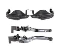 WINVOX Handguards for QJMOTO for Fort 350 GT 350GT Handlebar Handguard Hand Guard Brake Clutch Levers Adjustable Foldable Extendable Control Motorcycle Handguard(1 Set B)