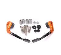 WINVOX Handguards for X-MAX 125 250 300 400 for XMAX300 Universal Motorcycl CNC Aluminum Handlebar Lever Guards Protector Handguard Motorcycle Handguard(Orange)