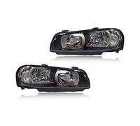 WINVOX Headlamp Assembly For Nissan For Skyline For GTR R34 (1998-2002), LHD/RHD Optional, OEM Direct Fit For ENR34/For BNR34/For GT-T 2PI LED Headlight Front Light Assembly(Yellow,Left-hand Drive)