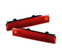 WINVOX High Mount Brake Light For VW T5 T6 For Eurovan For Multivan For Caravelle For Transporter LED High Mount 3rd Brake Light Rear Stop Lamp Rear Stop Light Third(2pcs Red Lens)