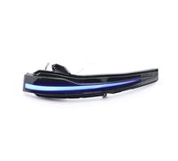 WINVOX LED Turn Signal Light For Benz C E S V EQ For Level X253 For GLC W205 W213 LED Running Water Turn Signal In The Rearview Mirror Rearview Turn Signal Light(Blue yelow)