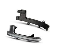 WINVOX LED Turn Signal Light For Mazda CX-5/8 /9 2017 2018 2019 LED DRL + Dynamic/Normal Flash Mirror Sequential Blinker Light 2piece Turn Signal Light(Clear lens,Dynamic)