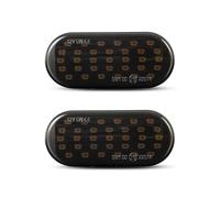 WINVOX LED Turn Signal Light For VW For Golf3 For Golf4 For Passat 3B For Sharan For Polo 2piece LED Side Marker Car Blinker Indicator Lamp Turn Signal Light