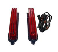 WINVOX Moto Brake Lights For Touring For CVO For Street For Electra For Road For Glide 14-23 Motorcycle LED Rear Fender Fascia Brake Turn Tail Light Motorbike Rear Tail Light(A)