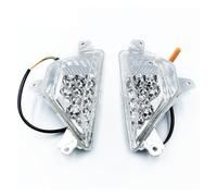 WINVOX Motorcycle Tail light For KAWASAKI For NINJA 250 300 400 650 1000/SX ZX6R Z1000SX Motorcycle Flasher Light Front LED Turn Signal Indicator Tail Brake Light(Clear LED light)