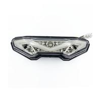 WINVOX Motorcycle Tail light For MT09 FZ09 FJ09 For MT09 For Tracer 900/9/GT 700/7/GT MT10 FZ10 Rear Brake Light Flasher LED Tail Light Turn Signal Tail Brake Light(Clear A)