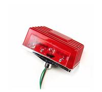 WINVOX Motorcycle Tail light For Suzuki AX100 GS125 Signal Brake Taillight Rear Flash Lens Lamp ATV Assembly Motorcycle Stop Indicator Tail Light Tail Brake Light