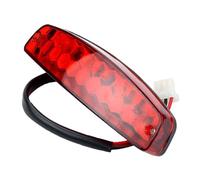 WINVOX Motorcycle Tail light Motorcycle Light Stop Tail Light 12V Red Rear Lamp Brake Taillgiht For ATV Off-road Motorcycle Taillight Red Tail Brake Light