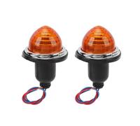 WINVOX Rear Lights For Classic For Mini For Morris For Minor For Traveller Car 2pieces 72mm Rear Brake Stop Light LPB630 DC12V Tail Lamp Tail Lights(B)