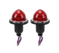 WINVOX Rear Lights For Classic For Mini For Morris For Minor For Traveller Car 2pieces 72mm Rear Brake Stop Light LPB630 DC12V Tail Lamp Tail Lights(A)