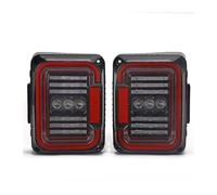 WINVOX Rear Lights For Jeep For Wrangler JK For JKU 12v Led Rear Tail Lights Stop Signal For Cars Truck Car 2007-2018 Tail Lights(US Clear)