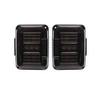 WINVOX Rear Lights For Jeep For Wrangler JK For JKU 12v Led Rear Tail Lights Stop Signal For Cars Truck Car 2007-2018 Tail Lights(US Black)