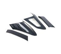 WINVOX Rear Lights For Toyota For CHR For C-HR 2016 2017 2018 4piece Rear Back Lamp Tail Light Cover Frame Protector Sticker Car Accessory Tail Lights(Carbon Fiber)