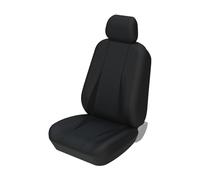 WINVOX Seat Covers For REX II For LIBERO For Van Full Car Seat Covers Set Universal Polyester Fabric Auto Protect Covers Car Seat Protector Auto Seat Cover(Black-1pcs A)