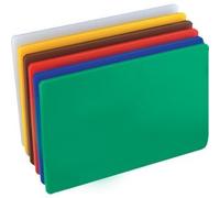 Winware Set of 6 Hygiplas Low Density Chopping Boards