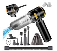 WINWEND Car Vacuum Cleaner High Power - 22000PA Portable Cars Vacuum 4 in 1 Compressed Air Duster & Air Blower & Pump Hand Held Vacuum Cordless with Brushless Motor for Car Home Office Black