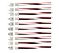 winwill 10 Sets Jst Xh 2.54mm 2 Pin Connector Plug Male with 200mm Wire & Female Connector