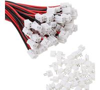 winwill 10 Sets Mini Micro Jst 2.0 Ph 2-Pin Connector Plug Male With 150mm Cable & Female