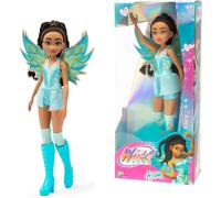 Winx Club Aisha Fairy Doll 27cm With Glitter Wings Accessories & Poseable Joints