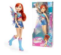 Winx Club Fairy Doll - Bloom with Glitter Wings & Articulated Joints - Magical Transformation Outfit - Removable Accessories - Official Winx Toy for Girls - Fairy Play Doll - Ages 4+