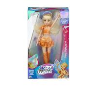 Winx Fairy Light Up Wings Doll - Stella with Sparkling Outfit & Glowing Wings - 27cm Fashion Doll with Poseable Limbs - Interactive Light-Up Wings for Magical Play - Official Winx Club Toy - Ages 4+