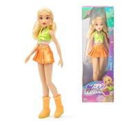 Winx Iconic Doll - Stella with Signature Outfit & Articulated Joints - Classic 27cm Fashion Doll with Golden Hair - Official Winx Club Toy for Girls - Magical Adventure Play - Ages 4+