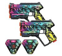 Winyea Tag Laser Tag Set of 2, Lazer Tag Game for Kids Indoor & Outdoor Play, Gift Ideas for Kids Teens and Adults, Cool Toys for Teenage Ages 8 9 10 11 12+Year Old Boy & Girls, 2 Pack-black