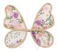 winying Adults and Kids Butterfly Wings Fairy Wings Flower Embroidered Angel Wings for Halloween Dress Up Type G-5 One Size