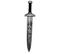 winying Knight Costume Props for Adults Kids Knight Sword Hobby 1 Pc Silver Sword One Size