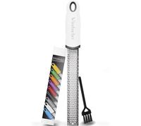 Winzbacher - Premium Zester Grater / Parmesan Grater, Lemon Grater, Nutmeg Grater, Ginger Grater and Much More / Razor-Sharp Stainless Steel Blade / Dishwasher-Safe / Incl. Protective Cover & Cleaning