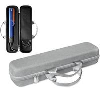 WINZEDGE Travel Carrying Case Compatible with Dyson Airstrait/Hair Straightener, Airstrait HT01 Accessories Tools Hard Case, Waterproof Storage Bag -Gray