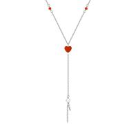 Wioga Alva Necklace Silverplated Brass N-11032-FS - Woman - 925 Sterling Silver Silver 42 cm