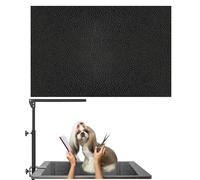 Wiojtry Dog Grooming Table Mat, (24x47 inch) Dog Grooming Table Mat Pad Non-Slip, Pet Grooming Table Mat for Grooming Dogs at Home, Pet Groomers Table Mat, Easy-Clean Durability