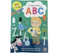 WIPE CLEAN ABC WRITING BOOK